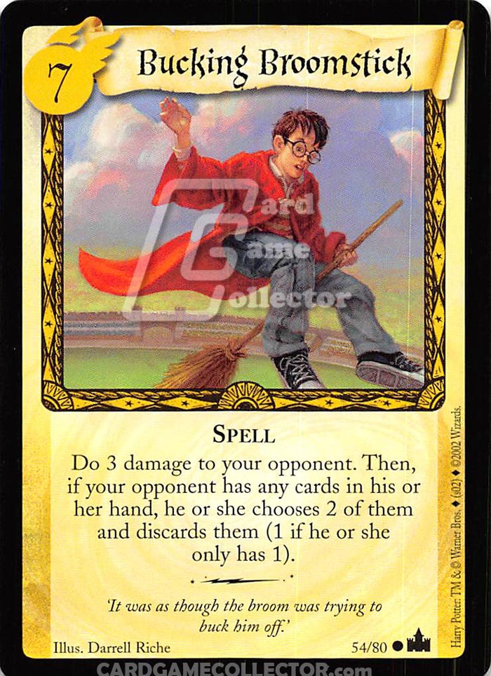 Bucking Broomstick AaH Harry Potter TCG