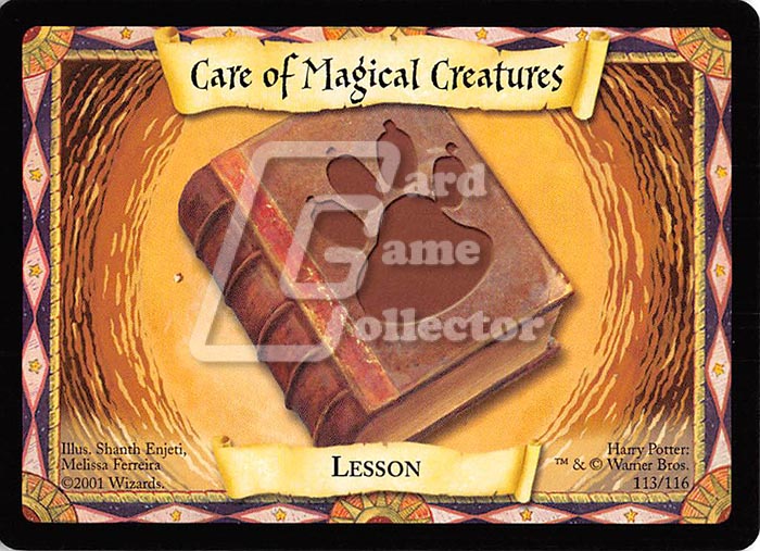 Care of Magical Creatures : Base - Harry Potter TCG