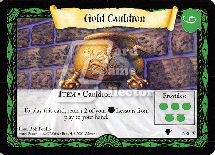 gold cauldron lego harry potter