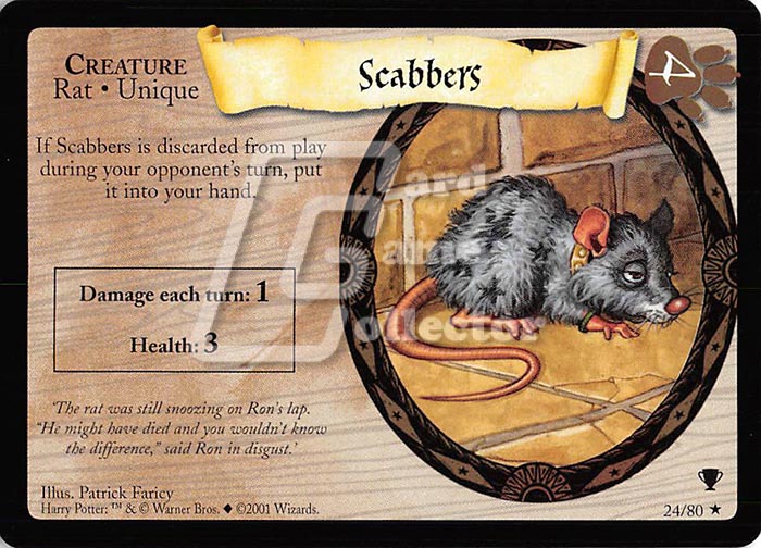 Scabbers QC Harry Potter TCG