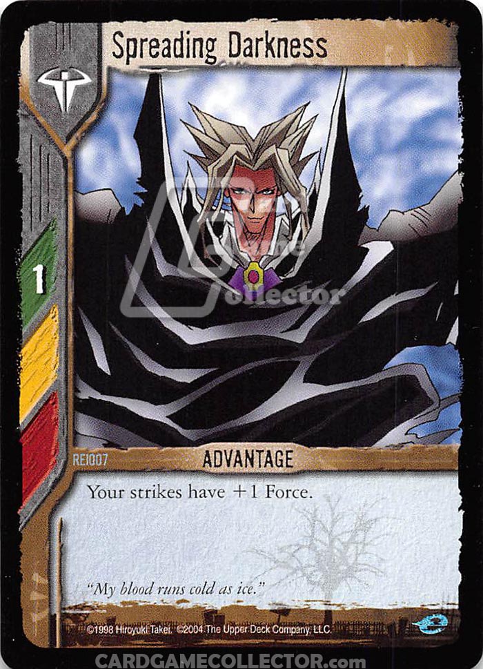 Spreading Darkness Shaman King TCG