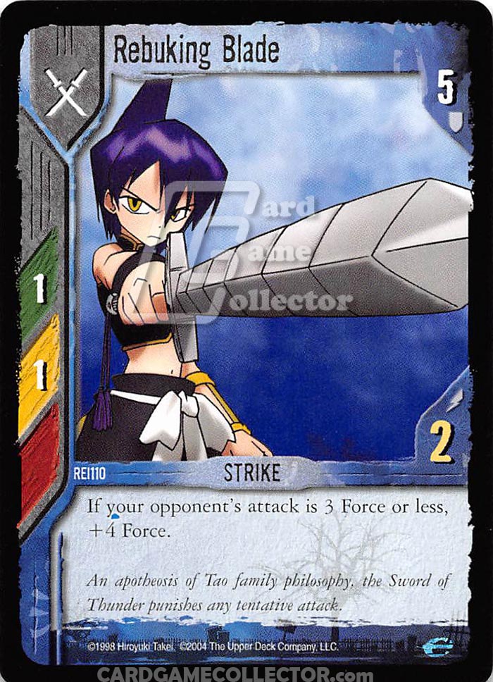 Rebuking Blade Shaman King TCG