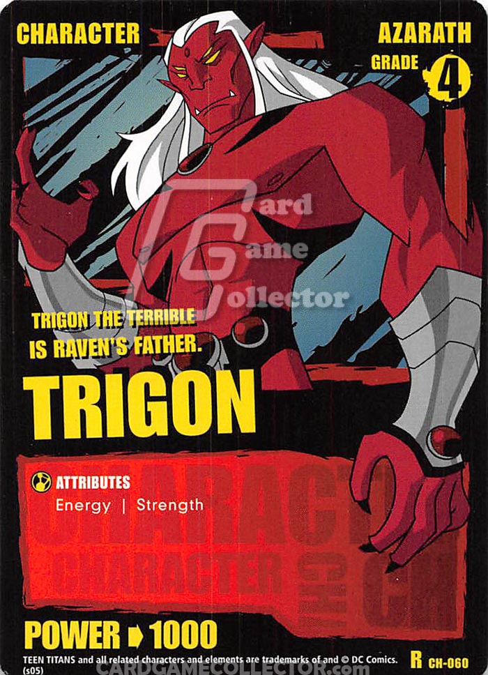 Trigon Teen Titans CCG