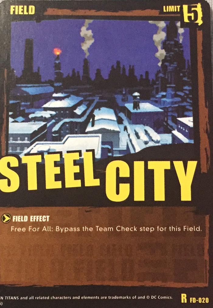 Steel City Teen Titans Collectible Card Game