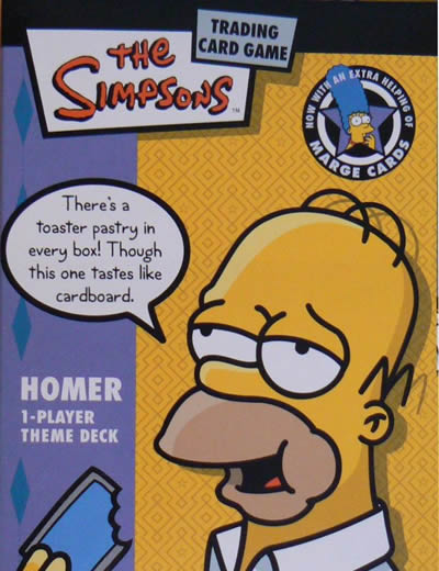 The Simpsons TCG Promo
