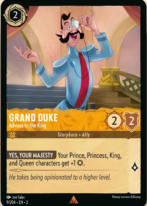 Grand Duke, Advisor to the King
