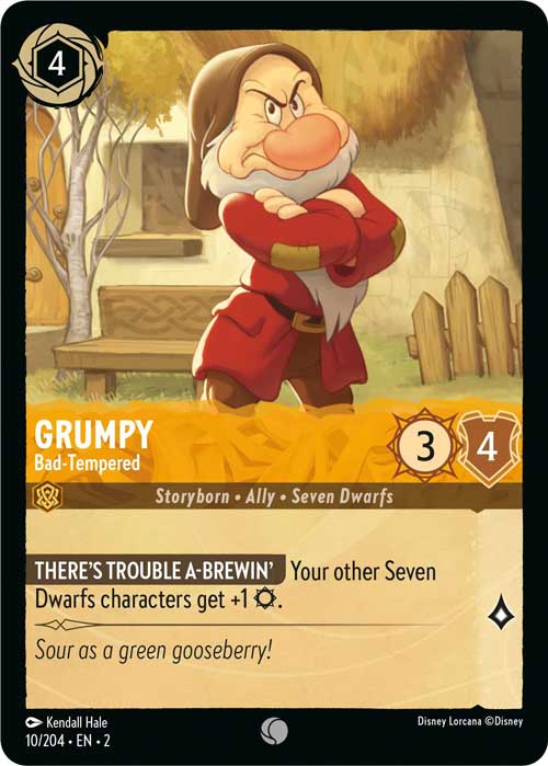 Grumpy, Bad-Tempered