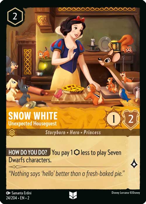 Snow White, Unexpected Houseguest