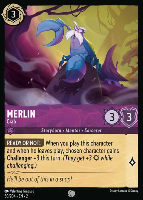 Merlin, Crab