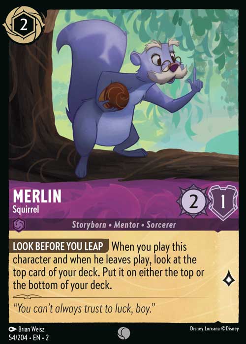 Merlin, Squirrel