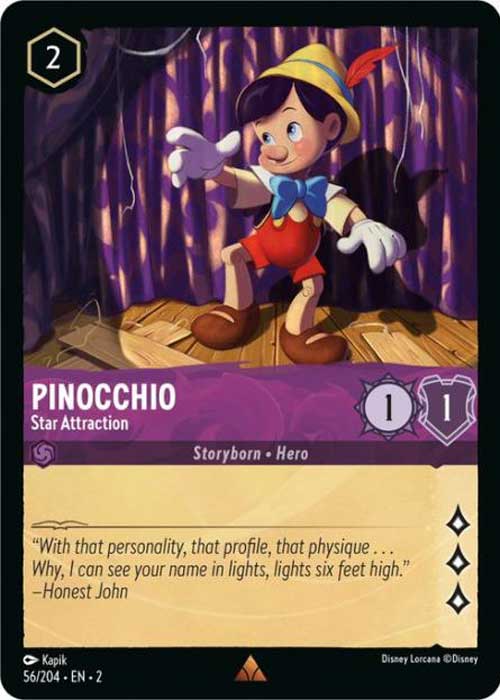 Pinocchio, Star Attraction