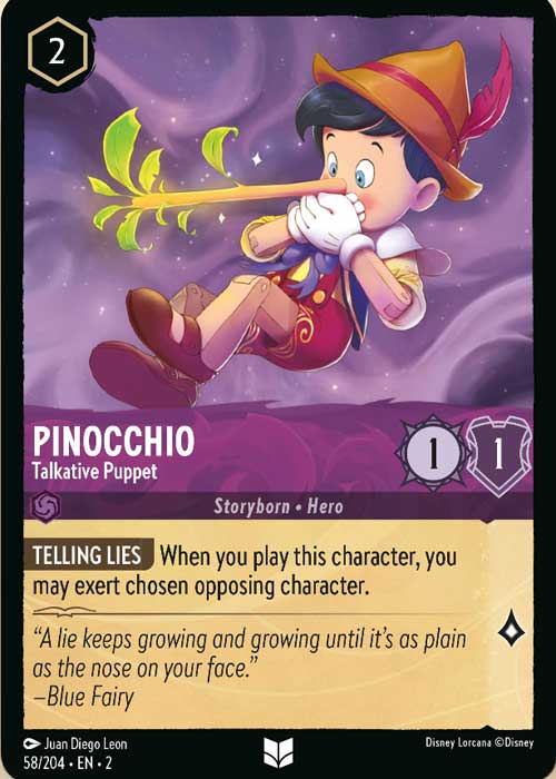 Pinocchio, Talkative Puppet