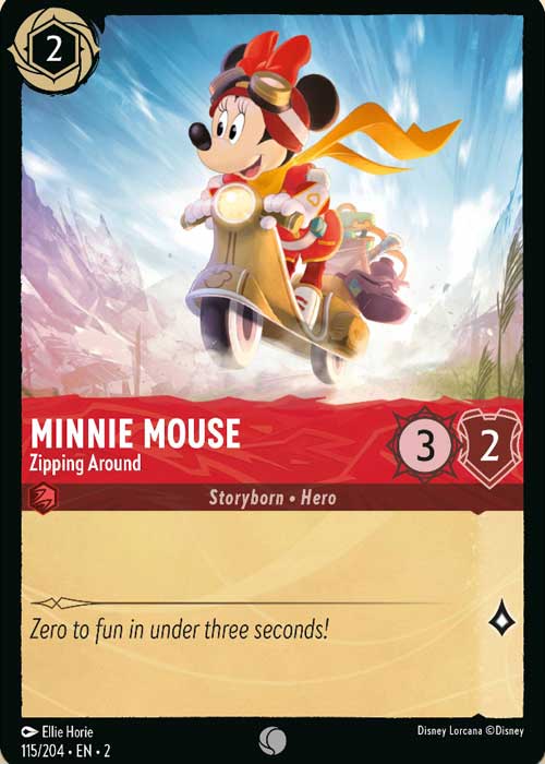 Minnie Mouse, Zipping Around
