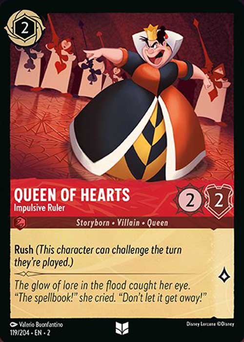 Queen 0f Hearts, Impulsive Ruler