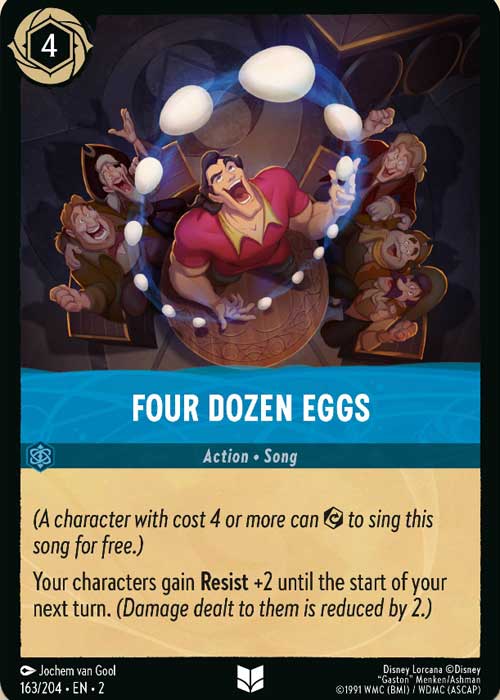 Four Dozen Eggs - Action