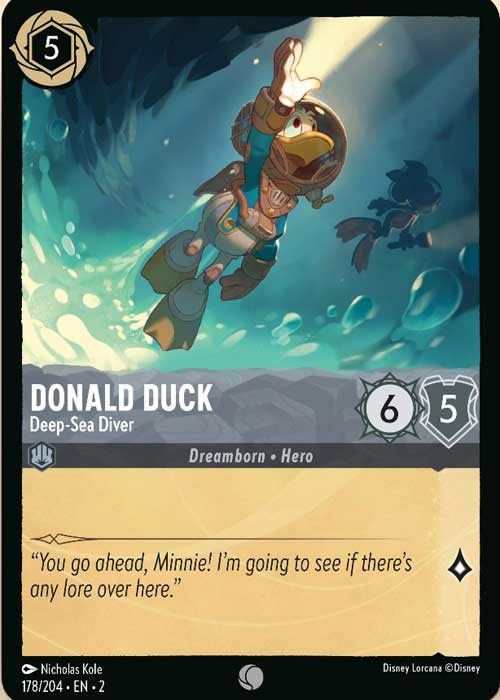 Donald Duck, Deep-Sea Diver