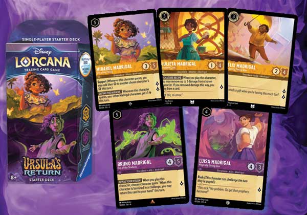Ursula's Return Enchanto Starter Deck and Featured Cards