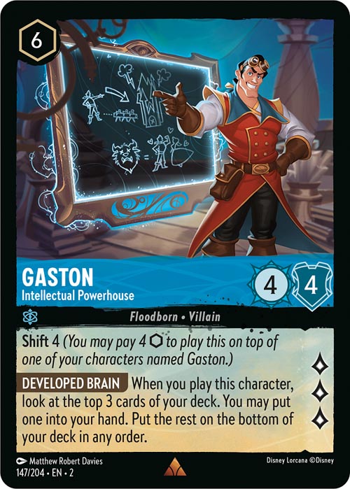 Gaston, Intellectual Powerhouse 147/204