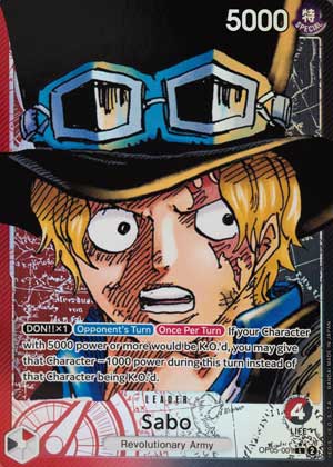 Sabo (Leader), OP05-001