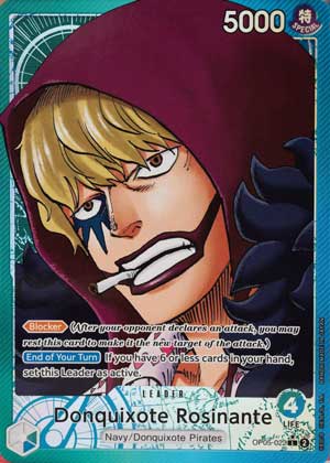 Donquixote Rosinante (Leader), OP05-022