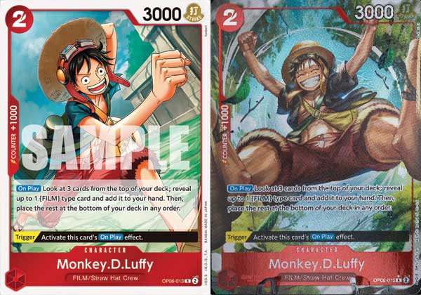 Monkey D Luffy, OP06-013