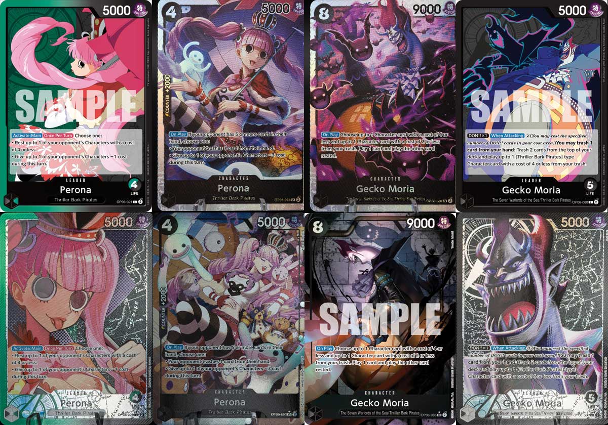 OP06 Black Thriller Bark Cards