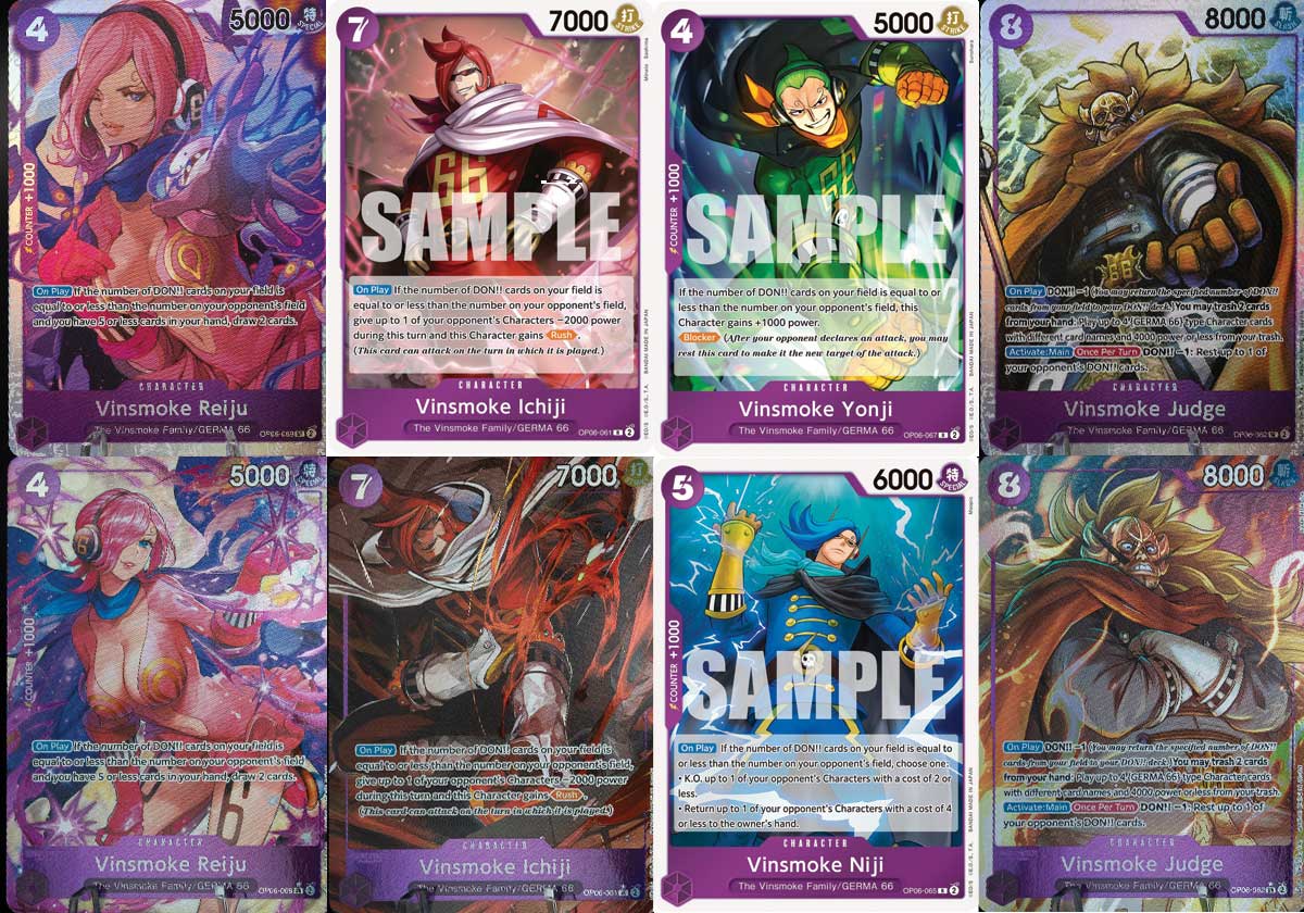 OP06 Purple Vinsmoke Cards