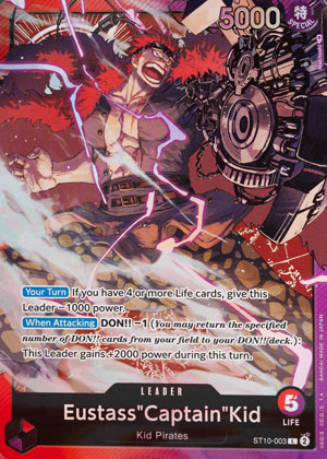 ST10-003 - Eustass Captain Kid - LEader